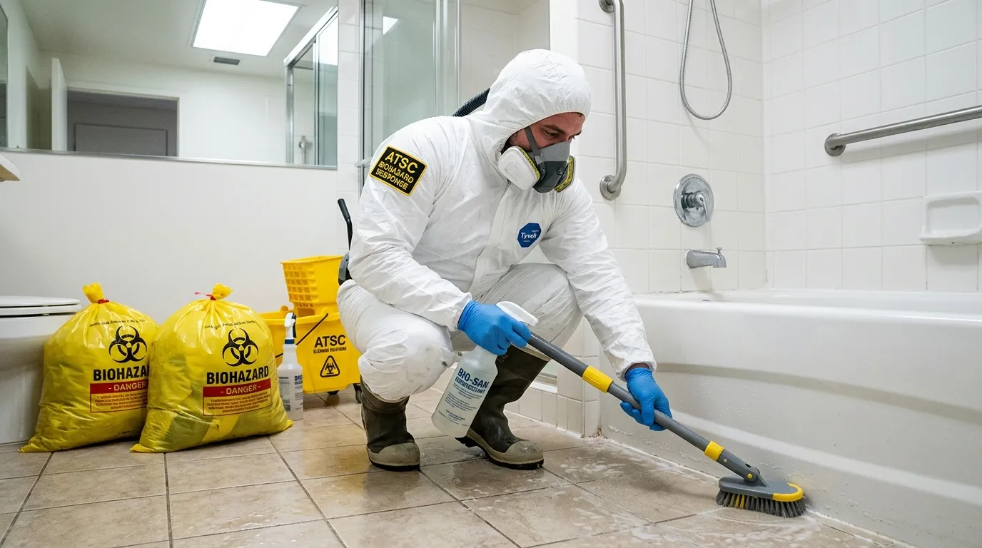 Decontamination equipment deployed for Blood Cleanup in Hanover